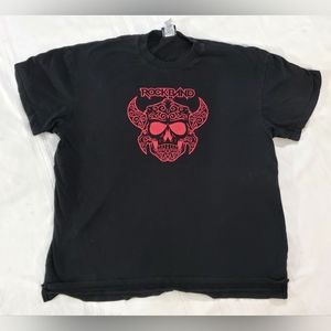 Vintage Woman's Tshirt Rock Band 100% Cotton/ Large